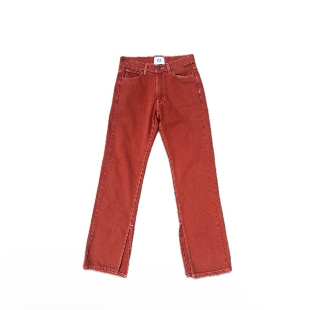 BDG Red Straight Jeans